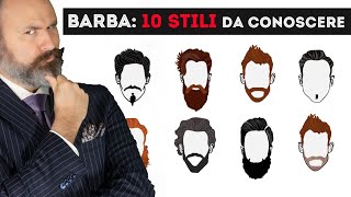 Barba 10 STILI da CONOSCERE [upl. by Nadeau]