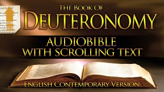 Holy Bible Audio DEUTERONOMY 1 to 34  With Text Contemporary English [upl. by O'Malley]