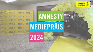 Retour sur lAmnesty Mediepräis 2024 [upl. by Atnahc119]