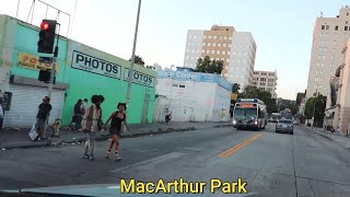 LOS ANGELES CALIFORNIA HOODS  MACARTHUR PARK  WATTS  SOUTH CENTRAL [upl. by Ahselaf]