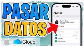 Como Pasar mi Información de iCloud a Otro iCloud ✅ [upl. by Siurad]