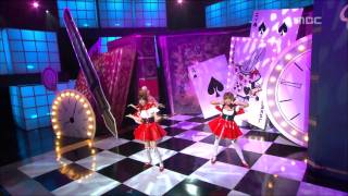 Orange Caramel  AIng 오렌지 캬라멜  아잉 Music Core 20101120 [upl. by Ruberta521]