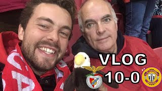 100 NO JOGO QUE DEIXOU O BENFICA A UM PONTO DO PRIMEIRO LUGAR  Vlog 35 [upl. by Gherardo685]