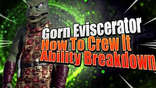 Gorn Eviscerator Ship Breakdown  How to Crew Cost to Upgrade Ability Breakdown in STFC [upl. by Rahm]