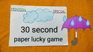 monsoonbarsatbarishthemekittypartyfunpaperluckygroupgame☔☔☔ [upl. by Nidla]