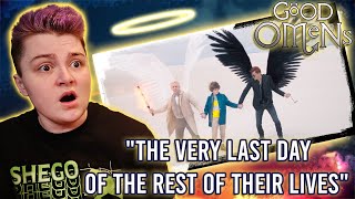 THE GODFATHERSquotThe Very Last Day of the Rest of Their Livesquot GOOD OMENS 1x06 REACTION [upl. by Kosaka]