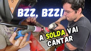 SOLDA TIG  ULTRA MEGA BLASTER CURSO COMPLETO GRÁTIS  Ou só dois burricos com uma máquina [upl. by Abijah]