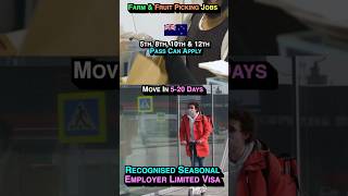 🇳🇿 Best Country To Work  New Zealand RSE Work Visa  Move In 520 Days 🇳🇿 [upl. by Nadia]