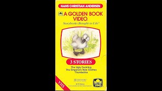 Opening To 3 Hans Christian Andersen Stories 1986 VHS [upl. by Nurse]