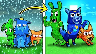 NEW RAINBOW ANIMAL ADVENTURES Homeless to Superheroes [upl. by Ecaroh]