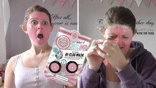 Soap amp Glory Peel Off Mask  First Impressions and Review [upl. by Marchese]