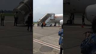 Ibom Air flight from Port Harcourt to Lagos Nigeria [upl. by Drarehs727]