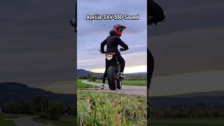 Aprilia SXV 550 Soundcheck  V2 Engine Revs amp Acceleration [upl. by Epilihp553]