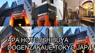 APA Hotel Shibuya Dogenzakaue Tokyo Japan [upl. by Suckram]