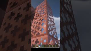 Minibuild 21  Copper tubing for water minecraft minecraftbuilding [upl. by Eldnar]