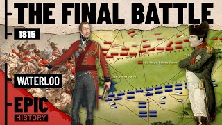 Napoleonic Wars Battle of Waterloo 1815 [upl. by Ahsiel]