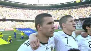 German National Anthem World Cup 2010 [upl. by Philipp]