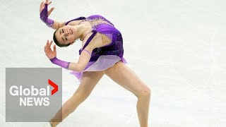 Russian figure skater Kamila Valieva gets 4year ban from sport over doping [upl. by Hachman959]