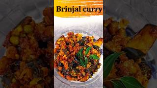 Brinjal fry recipe shorts viral brinjalcurry ytshorts ytshortsindia [upl. by Aihsenod]