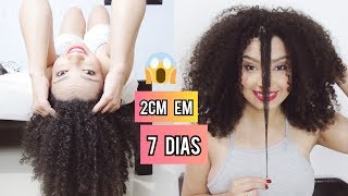 INVERSÃO CAPILAR Faça seu Cabelo Crescer Rápido em 7 dias ❤ [upl. by Arej]