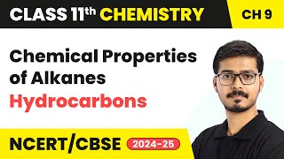 Chemical Properties of Alkanes  Hydrocarbons  Class 11 Chemistry Chapter 9  CBSE 202425 [upl. by Deden283]