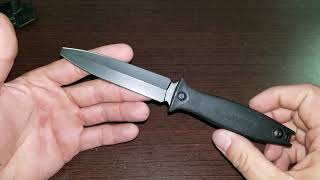 Kershaw Secret Agent Boot Knife Review [upl. by Kcoj]