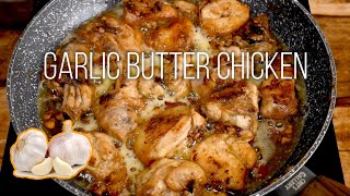 GARLIC BUTTER CHICKEN RECIPE  Chicken Recipe  Ulam Pinoy Recipe [upl. by Sisely]