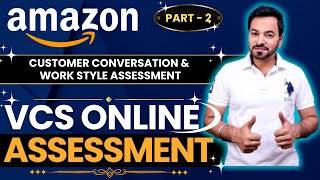 Amazon VCS Online Test 2024  Amazon VCS Assessment Latest Pattern 2024 [upl. by Latihs522]