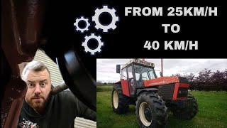 🚜🇮🇪 NEED FOR SPEED  40K CONVERSION  ZETOR CRYSTAL EP7  HD [upl. by Furr]