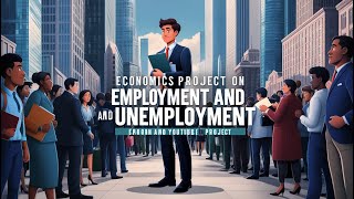 Economics Project on Employment and Unemployment For class 12 [upl. by Alyse809]