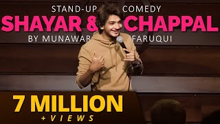 Shayar Minder amp Chappal  Stand Up Comedy  Munawar Faruqui [upl. by Notle]