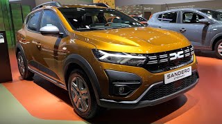 DACIA Sandero Stepway 2023  VISUAL REVIEW exterior interior trunk infotainment [upl. by Bronder]