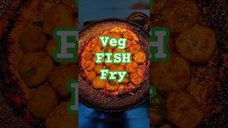 சைவ மீன் வருவல் I Valakkai Fry Iவாழைக்காய் வருவல் in Tamil shorts fishfry puratasi youtubeshorts [upl. by Amalie]