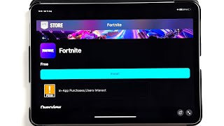 How To Download Fortnite on iOS OUTSIDE EU iPad ONLY 2024 NEW WAY [upl. by Nohcim]