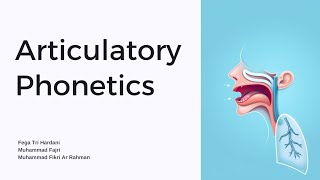 Articulatory Phonetics [upl. by Aicener145]