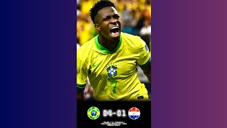 Brazil vs Paraguay 41  All Goals amp Full Match Highlights  Copa America 2024 copaamerica2024 [upl. by Farmer874]