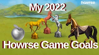 My 2022 Howrse Game Goals [upl. by Lalise]