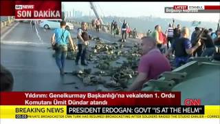 Turkey Coup Civilians Swarm Tanks In Istanbul [upl. by Beaumont370]