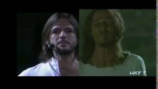 Steve Balsamo and Ted Neeley sing Gethsemane together SPLIT SCREEN Jesus Christ Superstar [upl. by Tabbie628]