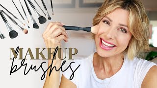 How and Where to Use Your Makeup Brushes  Dominique Sachse [upl. by Nancee]