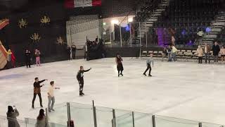 Ilia Malinin Keegan Messing Sebastian Mendes Clement Pinel Group Backflip XTreme Ice 111524 [upl. by Yarw]