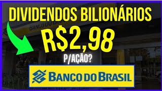 BBAS3 BANCO BRASIL DATACOM DIVIDENDOS BILIONÁRIOS CHEGANDO dividendos bbas3 investir ações [upl. by Ynabe]