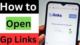 how to open gplinks [upl. by Bomke]