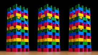 How to Build a Domino Tower [upl. by Uphemia474]