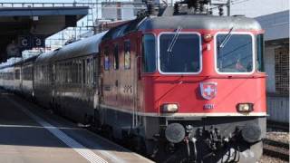 HDSBB Re44 11211 mit IC nach Basel und Re 44 von Basel SBB class re44 [upl. by Mcclain142]