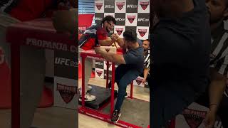 Tawheed Vs Dara Unbelievable Result😱armwrestling amitsingh trendingshorts darasingh tawheed [upl. by Idnil792]