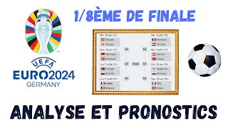 EURO 2024  18ème de finale ANALYSE ET PRONOSTICS [upl. by Aifos]