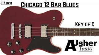 Chicago Blues Guitar Backing Track Jam in C [upl. by Kanal339]