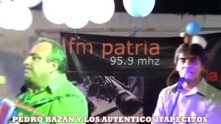 Pedro Bazan y Los Autenticos Tapecitos en vivo 04 03 01 15 [upl. by Emirej]