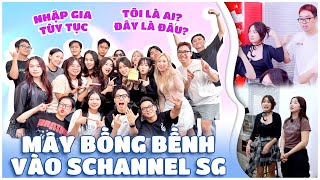 Schannel HCM chào mừng Mây Bồng Bềnh đến SG  Chưa gì đã phải nhảy TikTok TT [upl. by Sadowski]